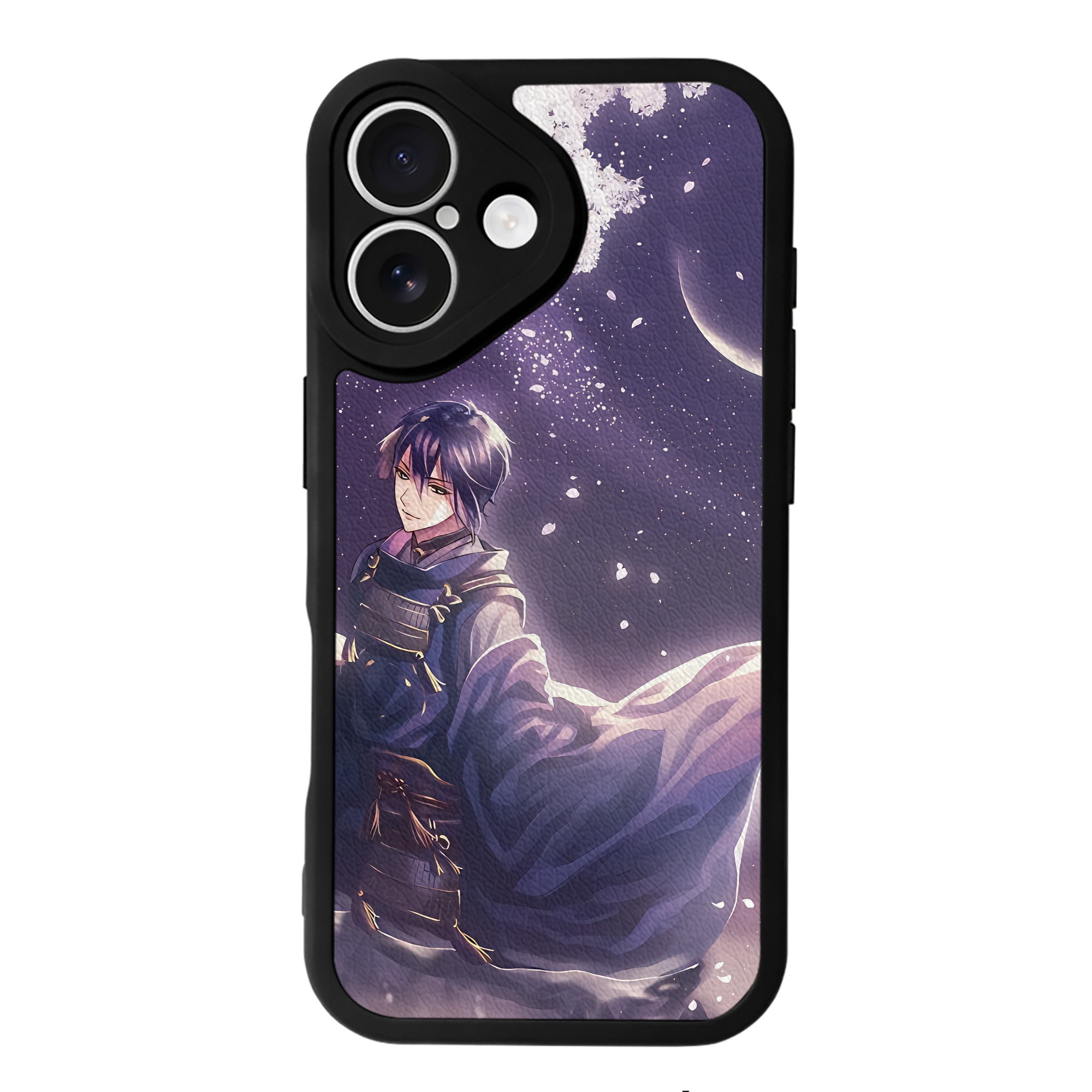 （画像用） 刀剣乱舞 Touken Ranbu 【iPhone 16シリーズ対応】シリコンスマホケース（レザー調） 材質：シリコン
